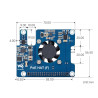 Power Over Ethernet PoE HAT (F) For Raspberry Pi 5 / CM 5 with Onboard Cooling Fan and Metal Heatsink